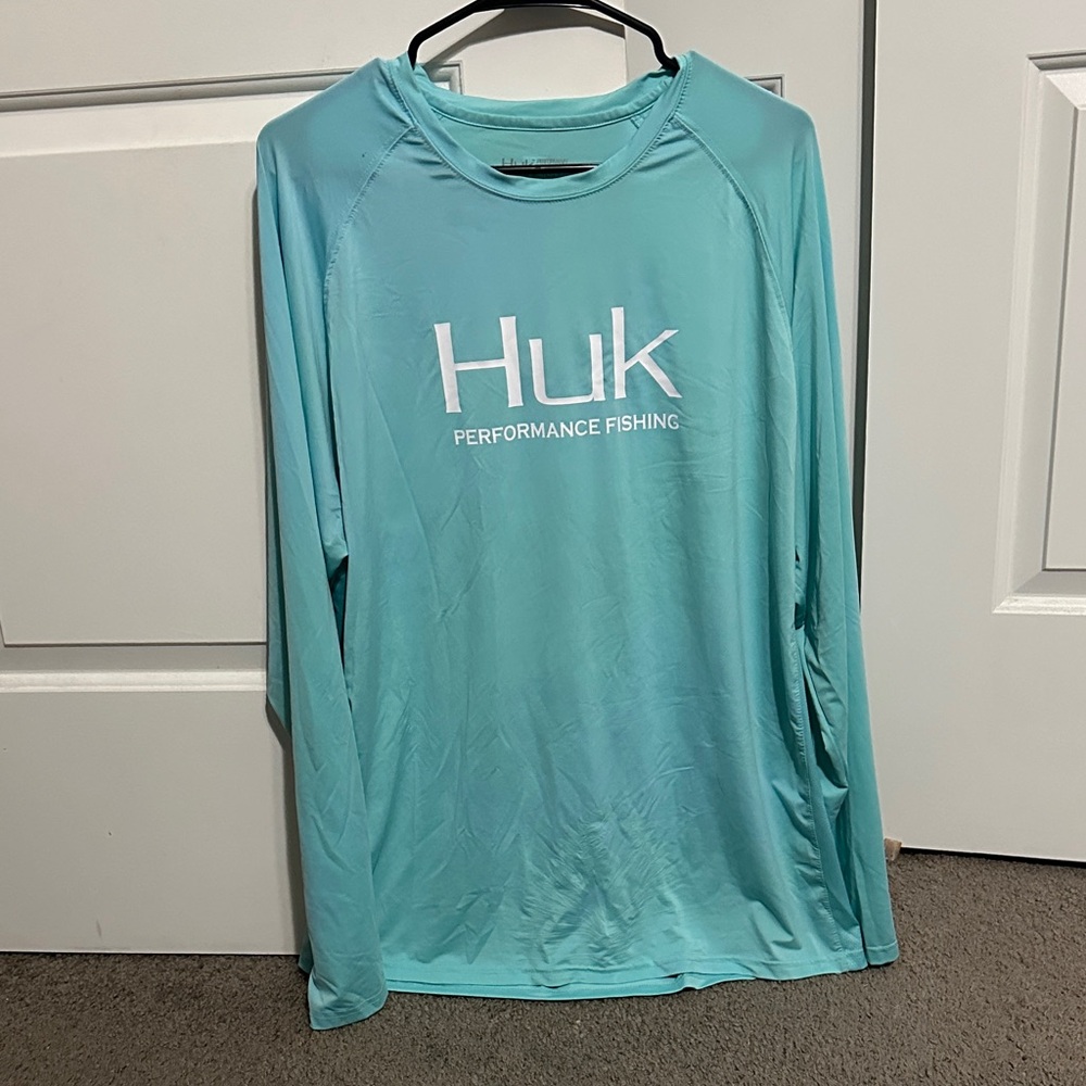 Huk Aqua Long Sleeve Performance Shirt